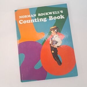 Vintage 1977 Norman Rockwell children's counting book